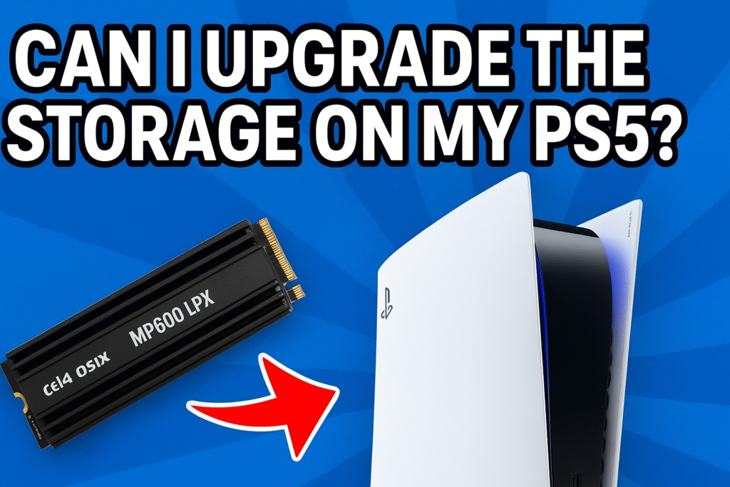Can I Upgrade the Storage on My PS5?