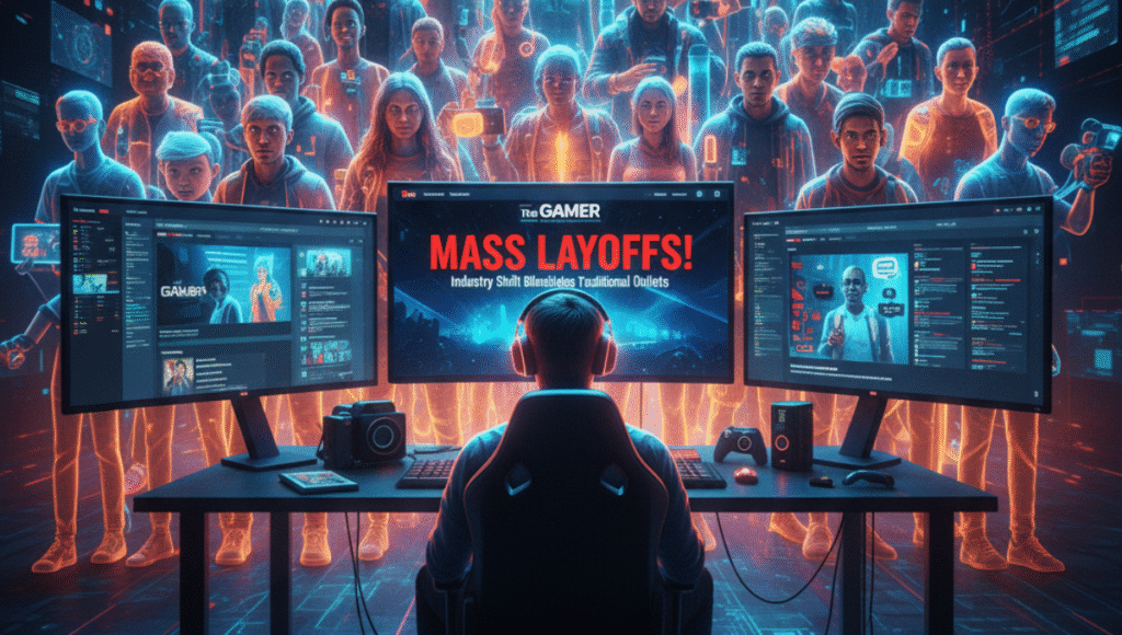 The Gamer Layoffs: How Woke Gaming Media Collapsed and Independent Voices Took Over