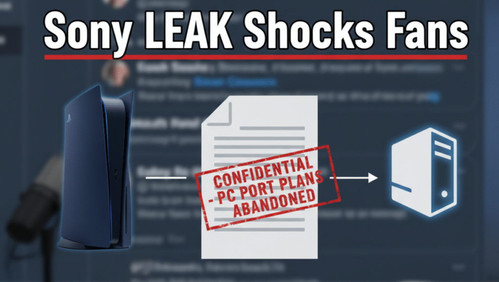 Sony’s Reported Pullback From PC Ports: What the Controversial Leak Really Means for PlayStation’s Future