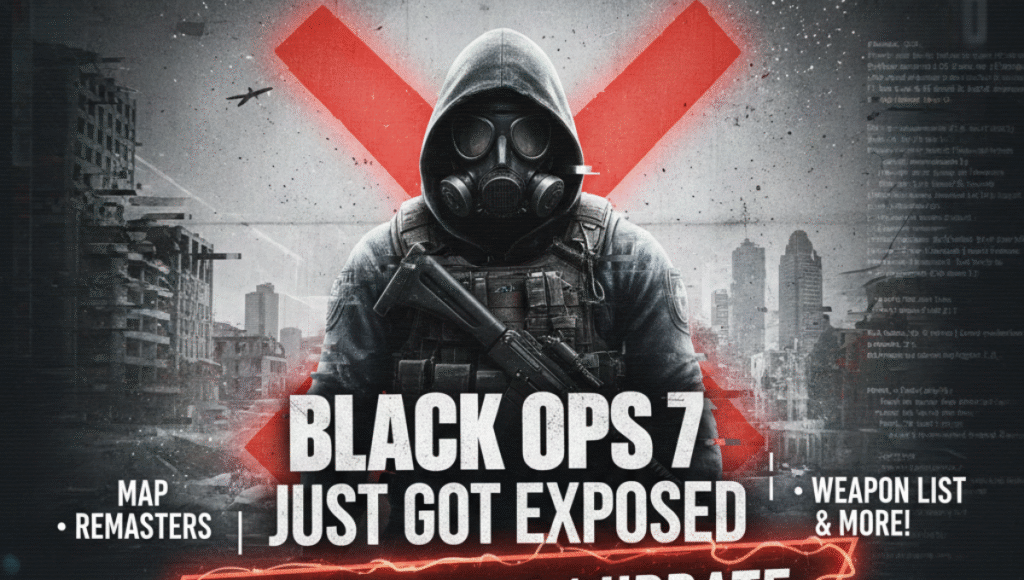 Massive Black Ops 7 Leaks: New Maps, Weapons, Events & a Fallout Crossover Coming Soon