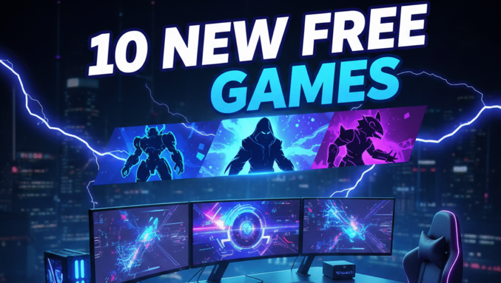 Top 10 New Free to Play PC Games You Must Try in 2025